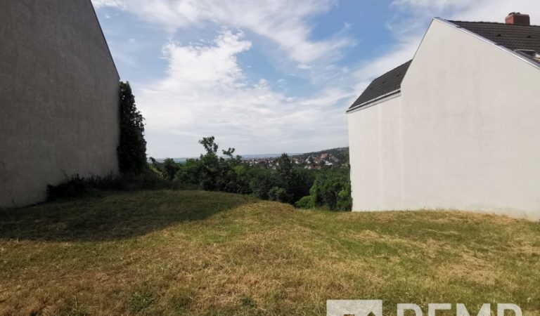Panorámás építési telek – ingatlanfotó