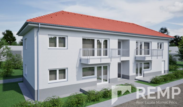 Pécs – új építésű, erkélyes lakás eladó, négylakásos társasházban – 2. ingatlanfotó
