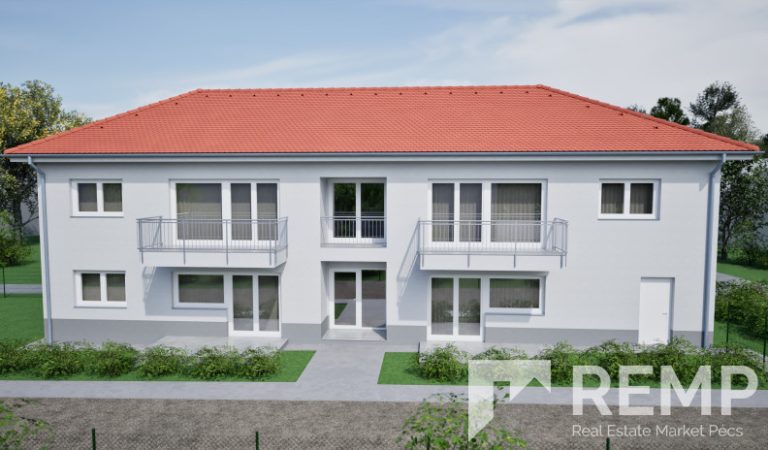 Pécs – új építésű, kertkapcsolatos lakás eladó, kis lakásszámú társasházban – 2. ingatlanfotó