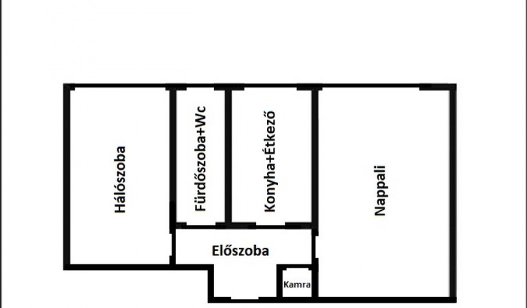 Eladó 2 szobás lakás Óhegyen, a X. kerületben – 1. ingatlanfotó