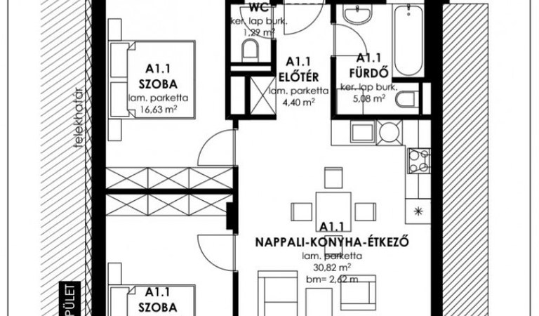 Egyetemvárosban, modern, új építésű lakások eladók! – 2. ingatlanfotó