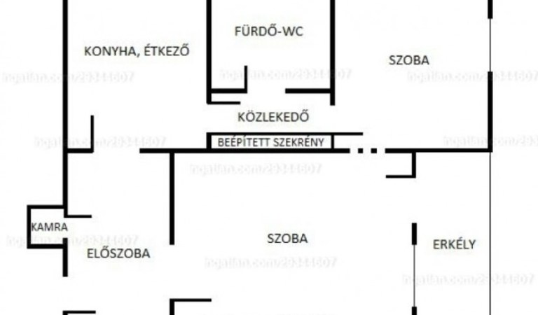 Uránvárosban 2 szobás, erkélyes lakás eladó! – 1. ingatlanfotó