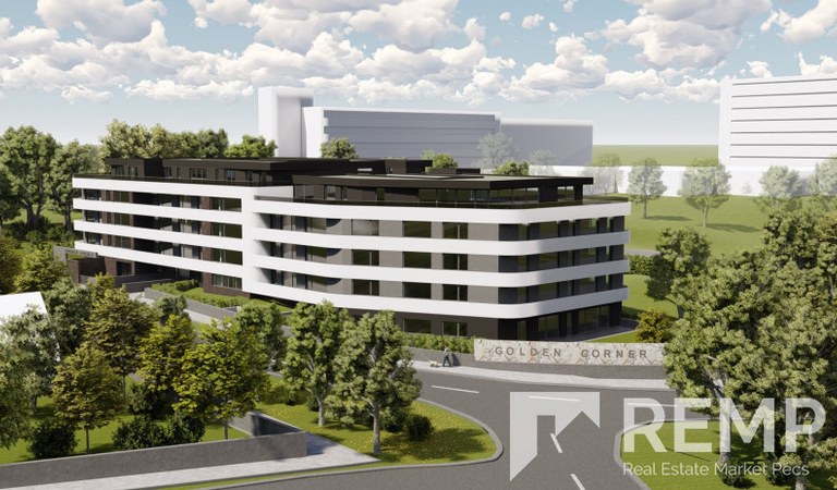 Eladó újépítésű luxus, panorámás  ingatlanok Pécsett a Mecsekoldalba exclusive kialakítással! – 1. ingatlanfotó