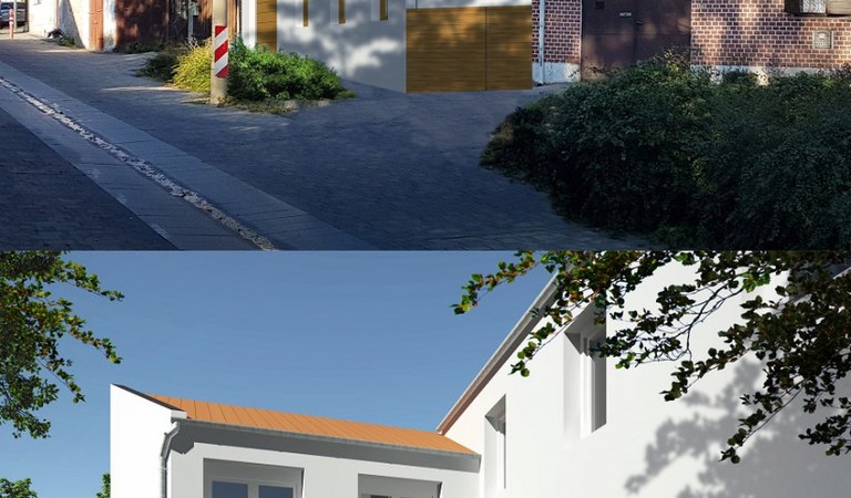 !Új Építés!  Pécsett a Tettye lábánál exkluzív, tripla komfortos, minden igényt kielégítő passzív, családi ház garázzsal, udvarral eladó! – 1. ingatlanfotó