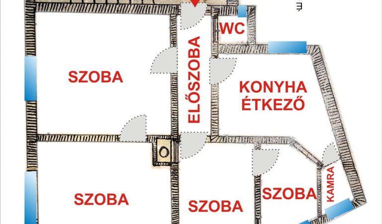 Pécsett a belváros Egyetemváros határán 1.emeleti 80m2-es lakás eladó! – 2. ingatlanfotó
