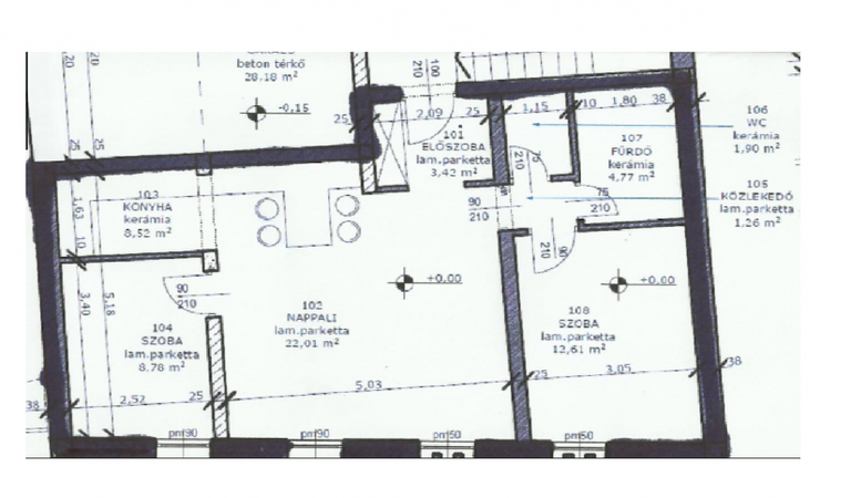 Eladó 65m2-es, új építésű lakás az egyetemi városrészben – 1. ingatlanfotó