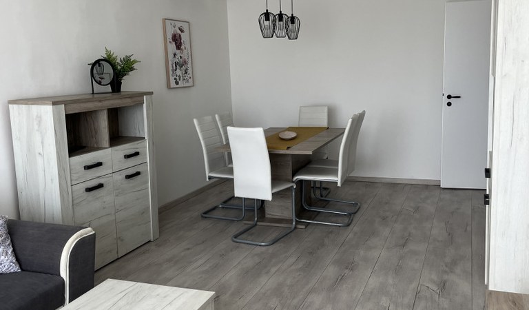 Beautifully renovated one and a half room panel apartment for rent in Pécs-Kertváros – 2. property photo