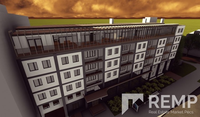 Eladó örökpanorámás terasz lakások Uránvárosban – 1. property photo
