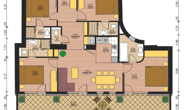 Eladó újépítésű lakások a Király utcában – 1. property photo